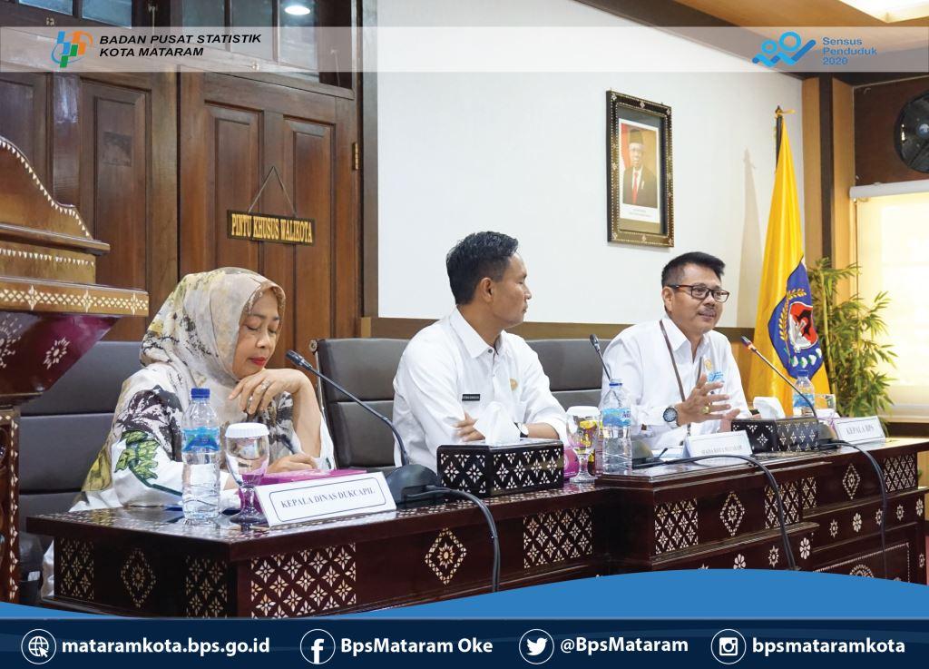 Sosialisasi Sensus Penduduk 2020 BPS Kota Mataram dengan OPD dan Camat se-Kota Mataram