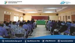 Sosialisasi Sensus Penduduk 2020 di Kantor Kementerian Agama Kota Mataram