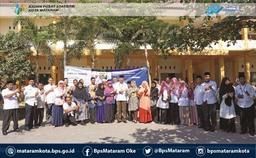 BPS Kota Mataram Goes to School - SMAN 9 Mataram dan SMKN 8 Mataram