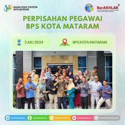 Perpisahan Pegawai BPS Kota Mataram