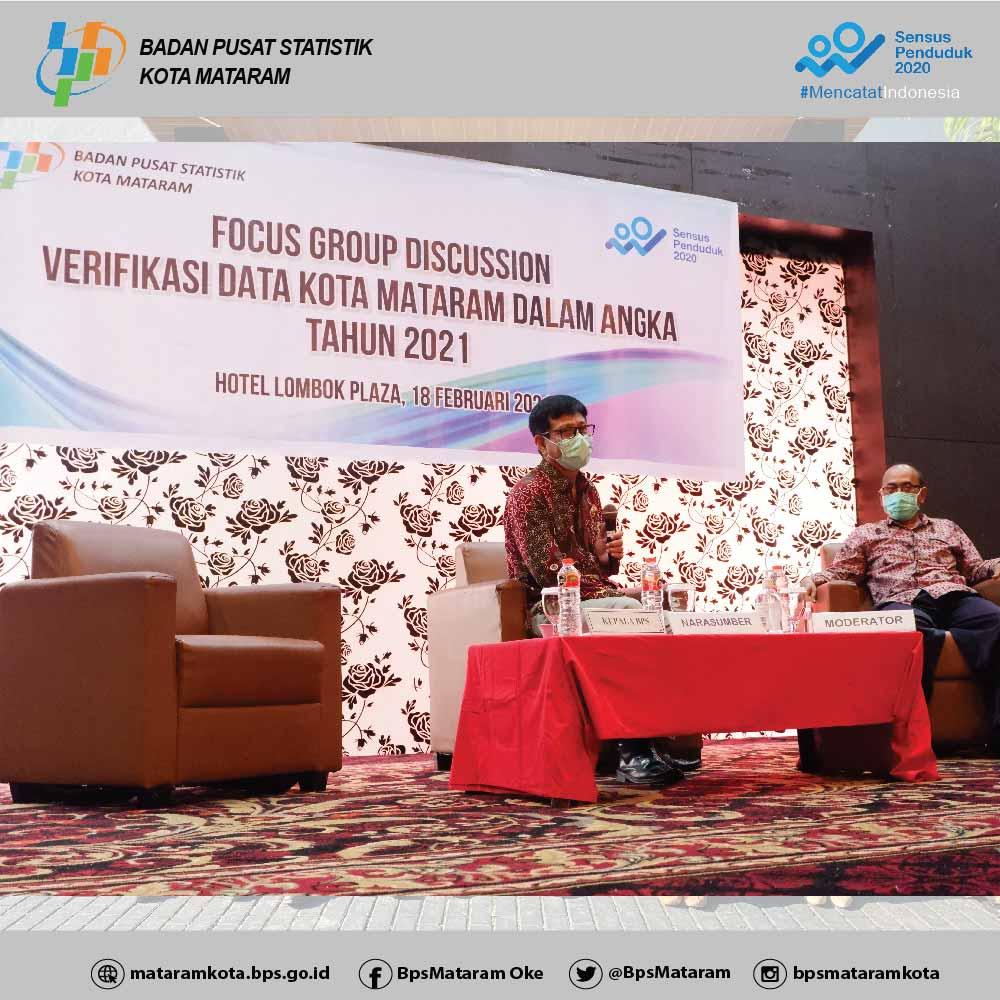 Focus Group Discussion (FGD) Mataram Dalam Angka