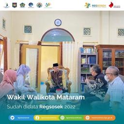 Wakil Walikota Mataram Sudah Didata Regsosek 2022