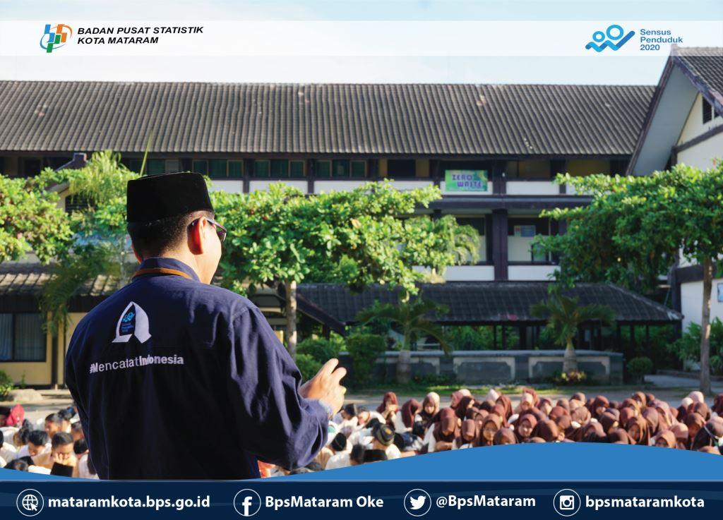 BPS Kota Mataram Goes to School - SMKN 2 Mataram