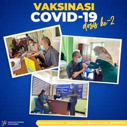 VAKSINASI COVID DOSIS 2 OLEH PEGAWAI BPS KOTA MATARAM